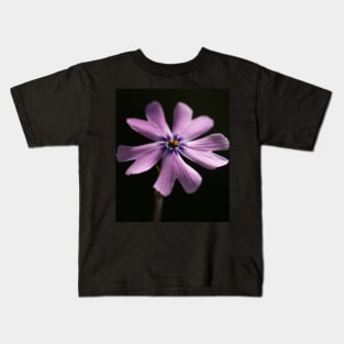 little purple violett Flower Kids T-Shirt